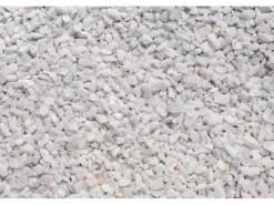Scherf Marmorsplitt Carrara Weiß 9 - 12 mm 10 kg PE-Sack