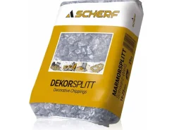 Online Scherf Marmorsplitt Schwarz-Weiß 16 - 25 mm 25 kg PE-Sack