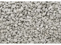 New Scherf Marmorsplitt Silber-Grau 8 - 12 mm 1000 kg Big-Bag