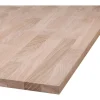 Massivholzplatte Eiche 80 cm x 40 cm x 1,8 cm
