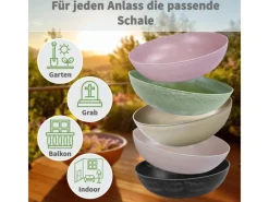 Discount matches21 HOME&HOBBY Pflanzschale für Draussen in optik 45 x 13 cm Rost