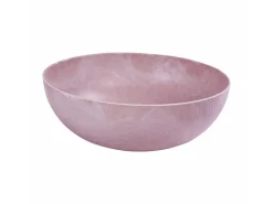 Discount matches21 HOME&HOBBY Pflanzschale für Draussen in Alt-Rosa Marmoriert 25 x 9 cm Altrosa