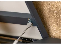 MBOX24 Classic Mülltonnenbox für 4 Mülltonnen (240L) aus Verzinktem Stahl 4er Metall Mülltonnenverkleidung in Anthrazit Robust & Wetterfest