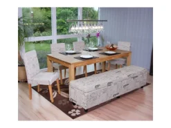 MCW Aufbewahrungs-Truhe Kriens XXL Schriftzug