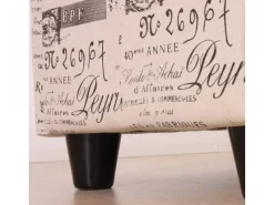 MCW Aufbewahrungs-Truhe Kriens XXL Schriftzug