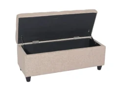 MCW Aufbewahrungs-Truhe Kriens Stoff/Textil 45x114x45cm