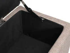 MCW Aufbewahrungs-Truhe Kriens Stoff/Textil 45x114x45cm