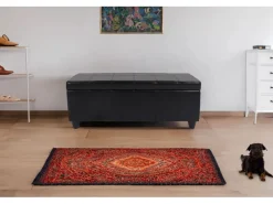 Sale MCW Aufbewahrungs-Truhe Kriens Leder/Kunstleder 112x45x45cm Weiß