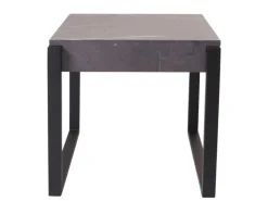 MCW Beistelltisch L53 Marmor-Optik Grau