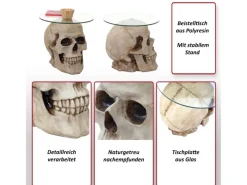 Hot MCW Beistelltisch Totenkopf A19