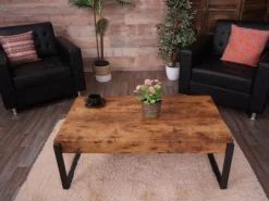 MCW Couchtisch L53 Dunkle Wildeiche