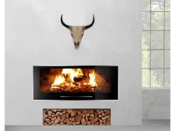 MCW Deko Schädel 45cm T454 Stier Naturfarben