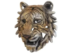 Best MCW Deko Schädel H41 Tigerkopf 35cm Braun