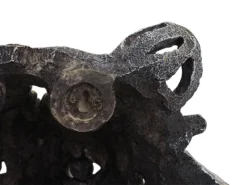 Best MCW Deko Schädel H41 Tigerkopf 35cm Braun