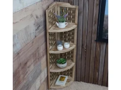 Sale MCW Eckregal K85 Geflecht Braun