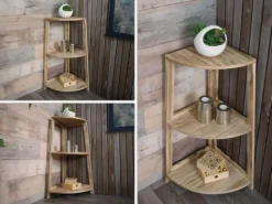 MCW Eckregal K44 Naturbraun