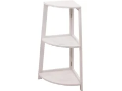 MCW Eckregal K44 Shabby Weiß