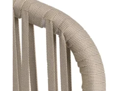 MCW 2er-Set Gartenstuhl N41 Kissen Taupe