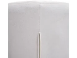 Best MCW Esszimmerstuhl F18 6er-Set Samt Creme-Weiß Goldene Beine Cremeweiß