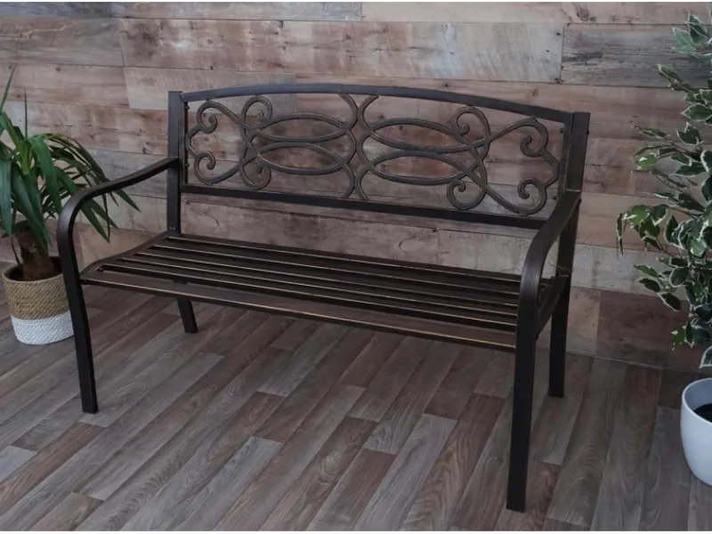 Best MCW Gartenbank F44 Vintage Bronze