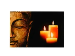 Hot MCW Glasbild T117 40x60cm Buddha
