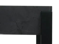 Hot MCW Konsolentisch L53 Marmor-Optik Grau 80x100x54cm Marmor Grau