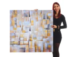 Hot MCW Ölgemälde Cubes Handgemalt