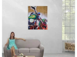 Hot MCW Ölgemälde Motorrad Handgemalt