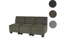 MCW Modular 3-Sitzer Sofa Couch Moncalieri ohne Armlehnen