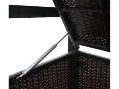 Outlet MCW Poly-Rattan 3er Sitzbank F39 Kissen Grau