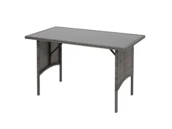 MCW Poly-Rattan Esstisch G16