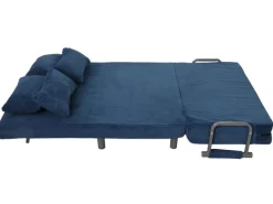 Best MCW Schlafsessel K29 Stoff Cord 330g/m² Blau