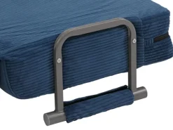 Best MCW Schlafsessel K29 Stoff Cord 330g/m² Blau