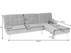 MCW Schlafsofa K22 Samt