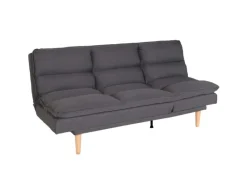 Outlet MCW Schlafsofa M79 Stoff/Textil Dunkelgrau