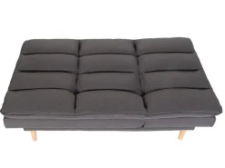 Outlet MCW Schlafsofa M79 Stoff/Textil Dunkelgrau