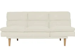 MCW Schlafsofa M79 Stoff/Textil Creme