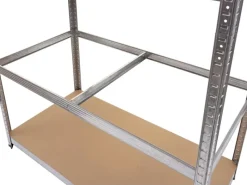 Sale MCW Schwerlastregal E33 Verzinkt 200x120x60cm Silbergrau