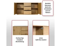 Best MCW Sideboard J78 -Optik Eiche