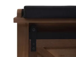 MCW Sitzbank mit Staufächern H53 Braun