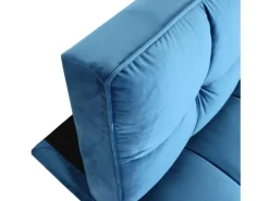 Best MCW Sofa K21 Samt Blau