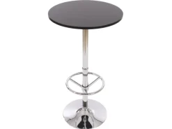 Outlet MCW Stehtisch Bilbao Fußablage Schwarz