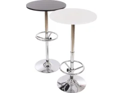 Outlet MCW Stehtisch Bilbao Fußablage Schwarz