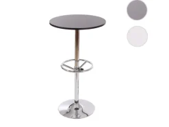 Outlet MCW Stehtisch Bilbao Fußablage Schwarz