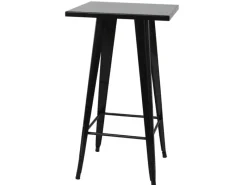 Sale MCW Stehtisch-Set A73 Metall 3-teilig Schwarz