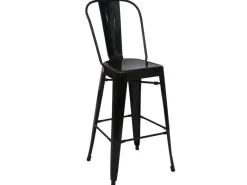 Sale MCW Stehtisch-Set A73 Metall 3-teilig Schwarz