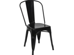 Discount MCW Stuhl A73 Metall Schwarz