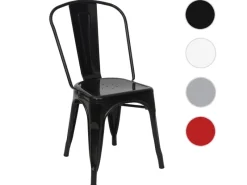 Discount MCW Stuhl A73 Metall Schwarz