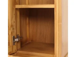 Hot MCW Teak-Hochschrank M74 1 Tür 4 Fächer