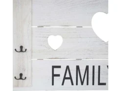 Outlet MCW Wandgarderobe C89 Family Shabby-Look Shabby Weiß